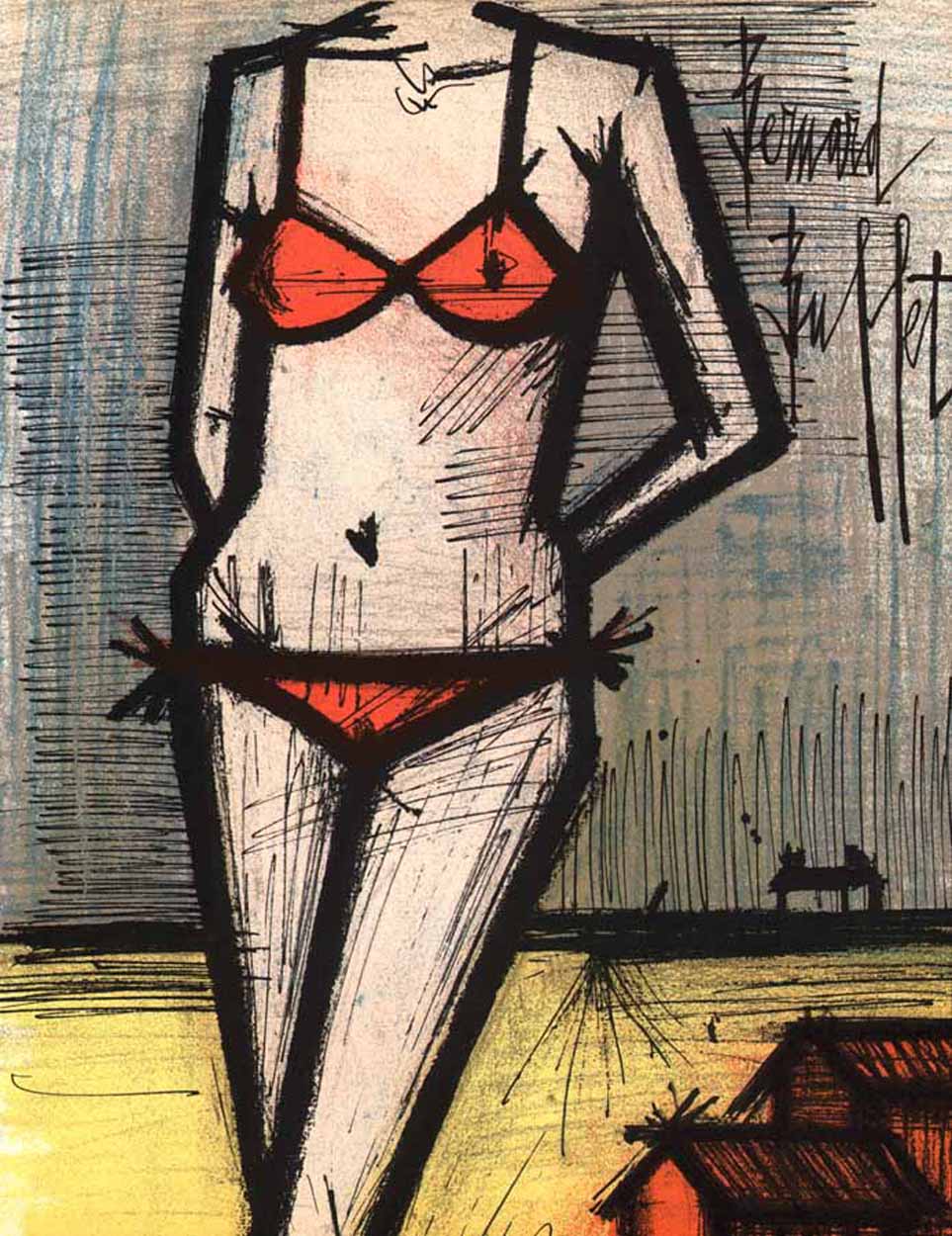 Bernard Buffet Lithograph