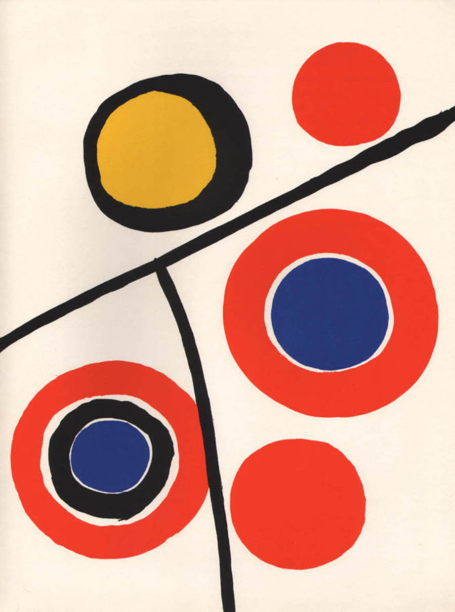 Alexander Calder Lithograph DM48201