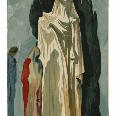 Salvador Dali Woodcut Hell 10 Divine Comedy