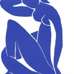 Henri Matisse Lithograph Blue Nude series 1984
