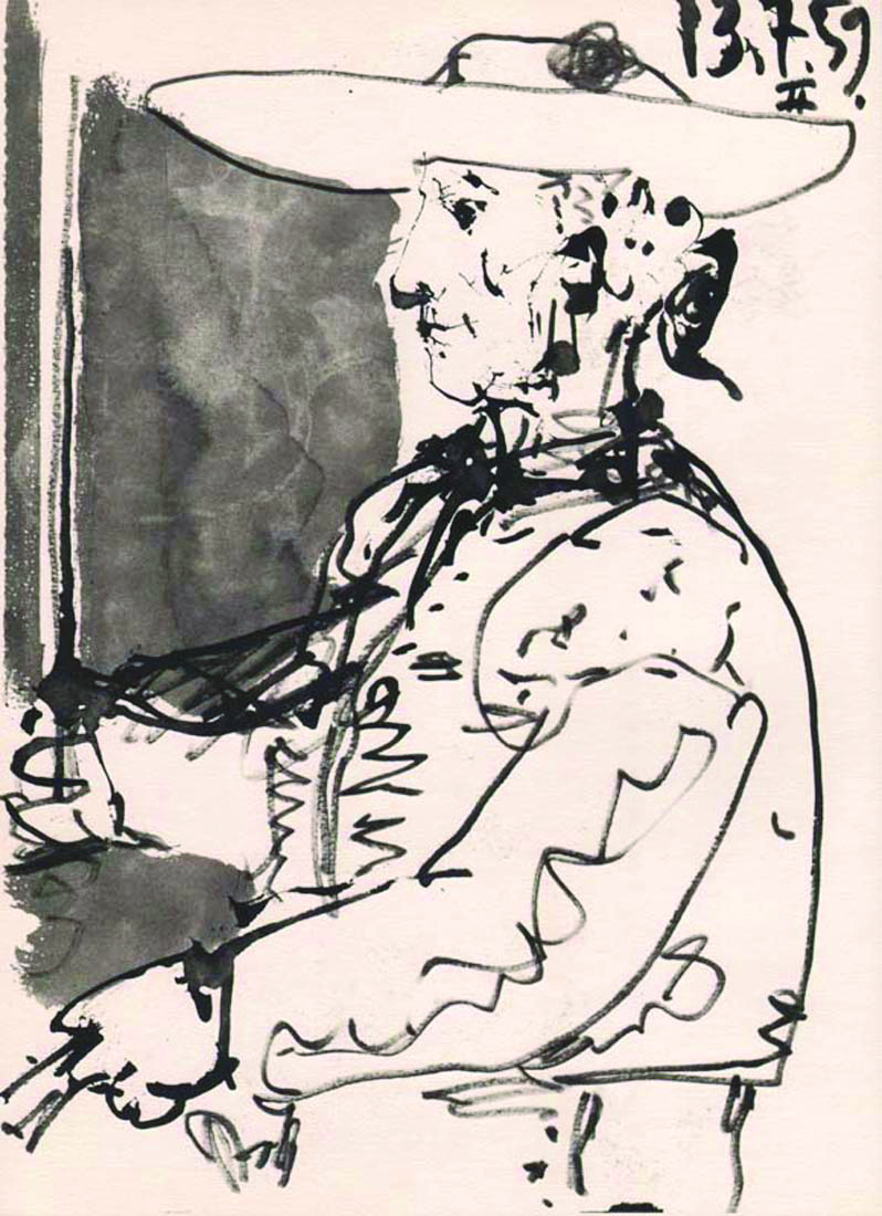 Pablo Picasso Toros y Toreros 2 dated 13/7/59