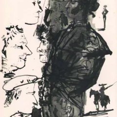 Pablo Picasso Toros Y Toreros 5 dated 12/7/59