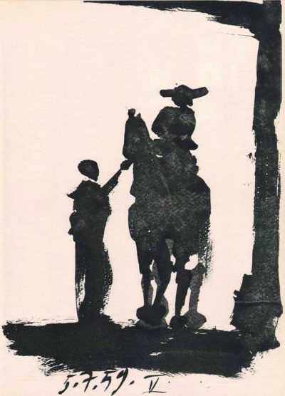 Picasso Toros y Toreros 5 dated 5/7/59