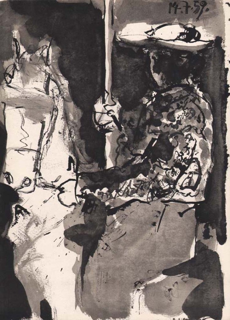 1961 Picasso Toros y Toreros 7 dated 14/7/59