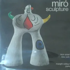 Book MIRO Sculptures 1974, includes 2 Lithographs