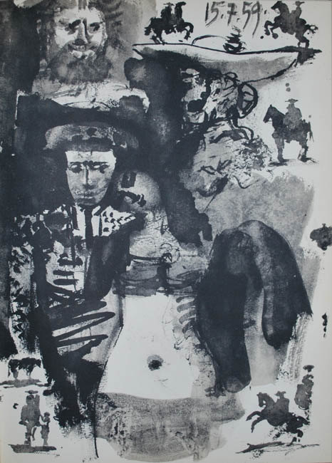 Picasso Toros Y Toreros No. 3 dated 15/7/59