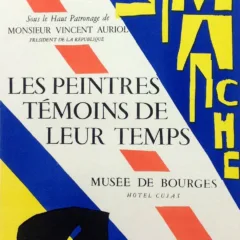 Matisse 44 "Les peintures temoins de leur temps" Art in posters Mourlot 1959
