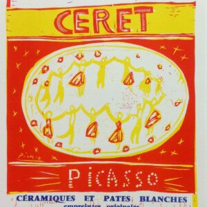 Picasso Lithograph 92, Ceret, Art in posters