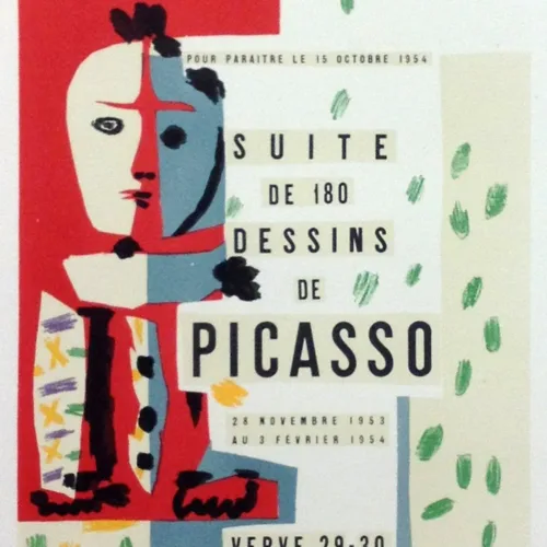 Picasso Lithograph 72, Suites, Art in posters