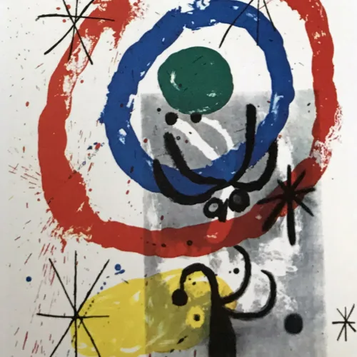 Joan Miro Original Lithograph DM05151, DLM 1970