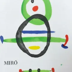 Joan Miro Lithograph DM01169 Derriere le Miroir 1969