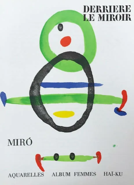Joan Miro Lithograph DM01169 Derriere le Miroir 1969