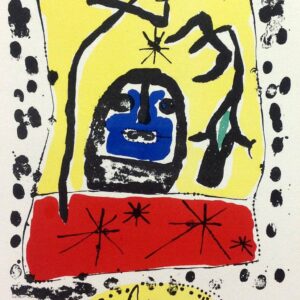 Joan Miro Lithograph 54, Expo 1957, Art in posters
