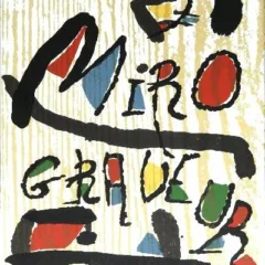 Miro Engravings vol 1 contains 3 woodcuts 1928-60