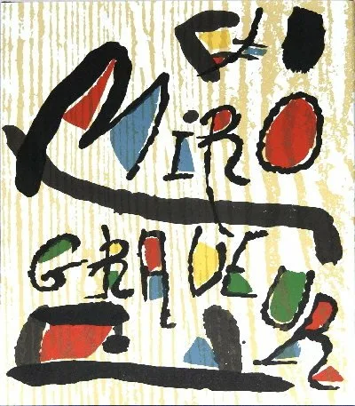 Miro Engravings vol 1 contains 3 woodcuts 1928-60