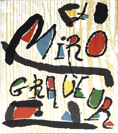 Book Miro Engraver vol 1, Contains 3 woodcuts by Miro 1984