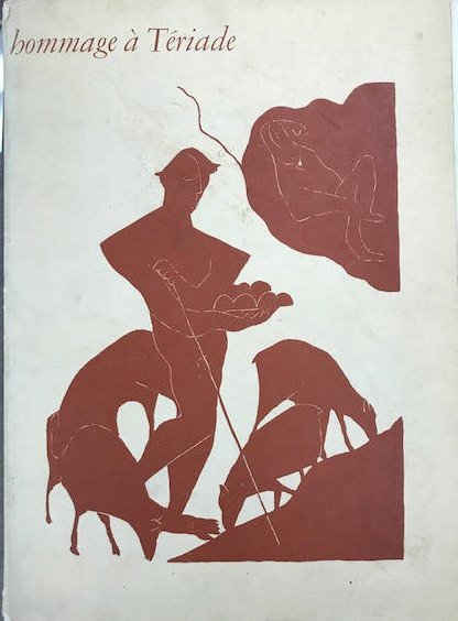 1973 Book Homage a Teriade, Miro & Laurens Lithographs