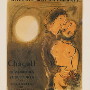 Chagall Lithograph 16, Ceramiques, Art in posters