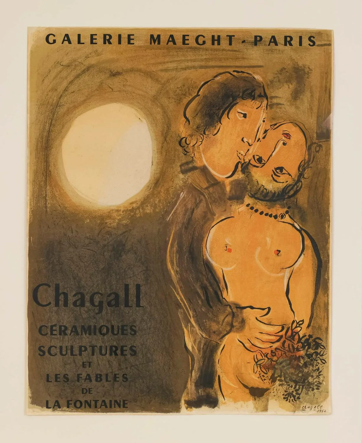 Chagall Lithograph 16, Ceramiques, Art in posters