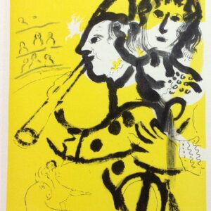Chagall Lithograph 24, Galerie Maeght 1957