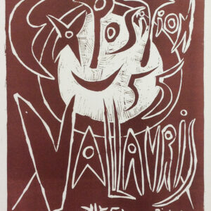 Picasso Lithograph 77, Expo Vallauris, Art in posters