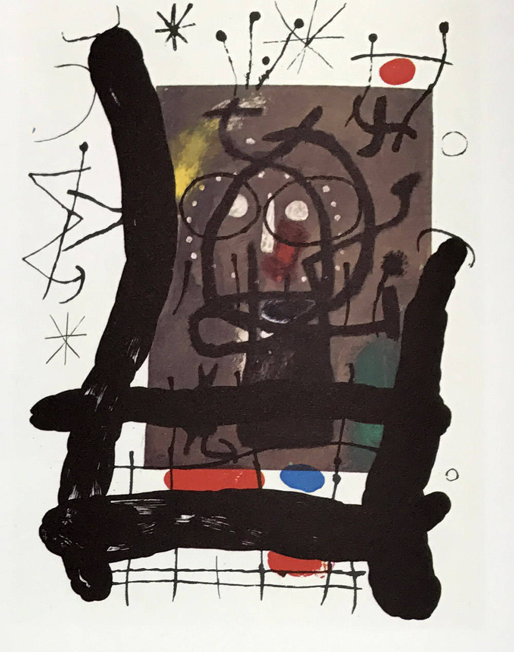 Joan Miro Original Lithograph DM10151, 1970