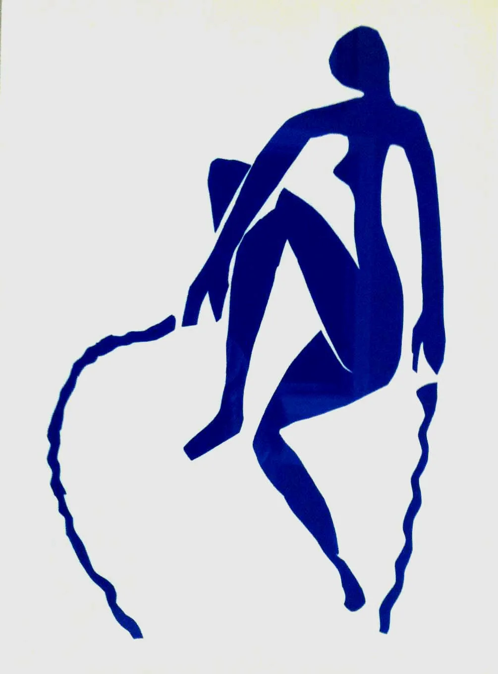 Henri Matisse lithograph jumping a rope, 1984