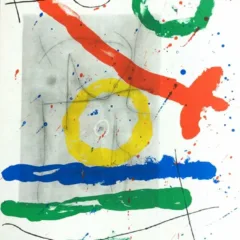 Joan Miro Original Lithograph DM08151, DLM 1965