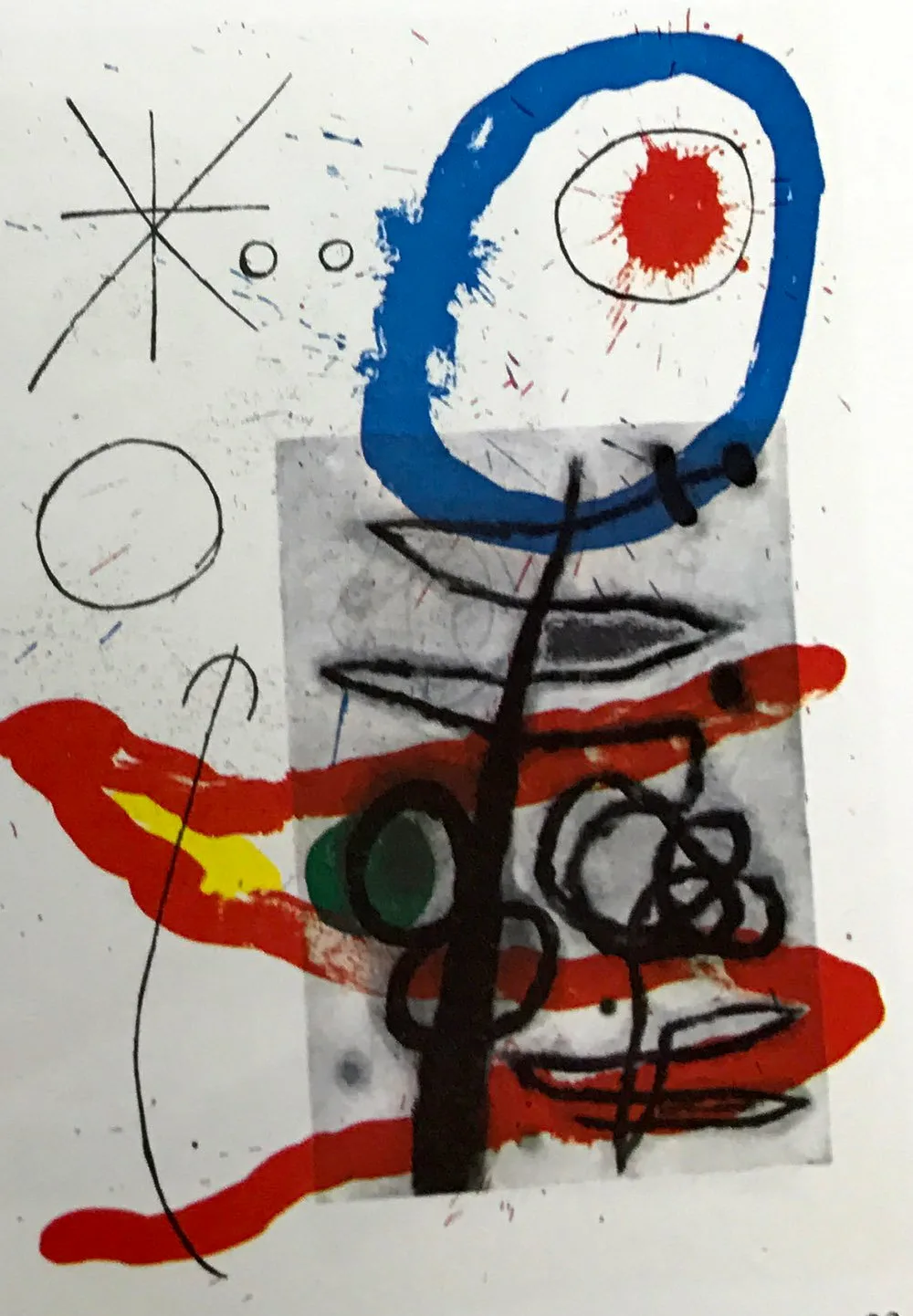 Joan Miro Original Lithograph DM09151, DLM 1970