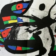 Joan Miro Original Lithograph DM02231d, DLM 1978