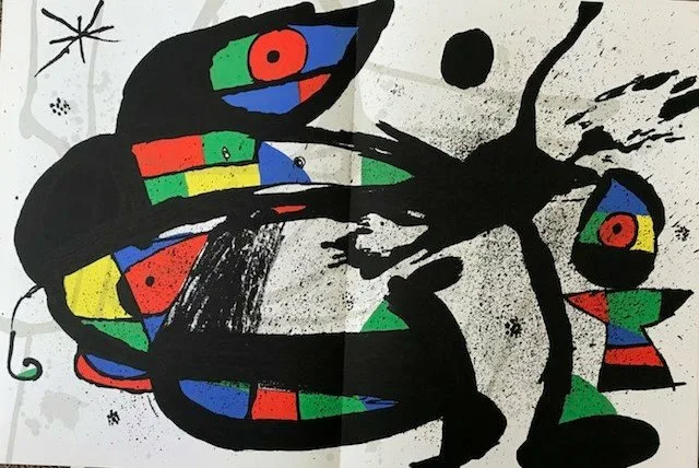 Joan Miro Original Lithograph DM02231d, DLM 1978