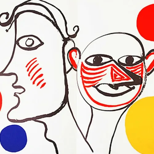Calder, Original Lithograph, DM31221d, Derriere le Miroir 1976