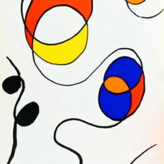 Calder, Original Lithograph, DM56173, Derriere le Miroir 1968