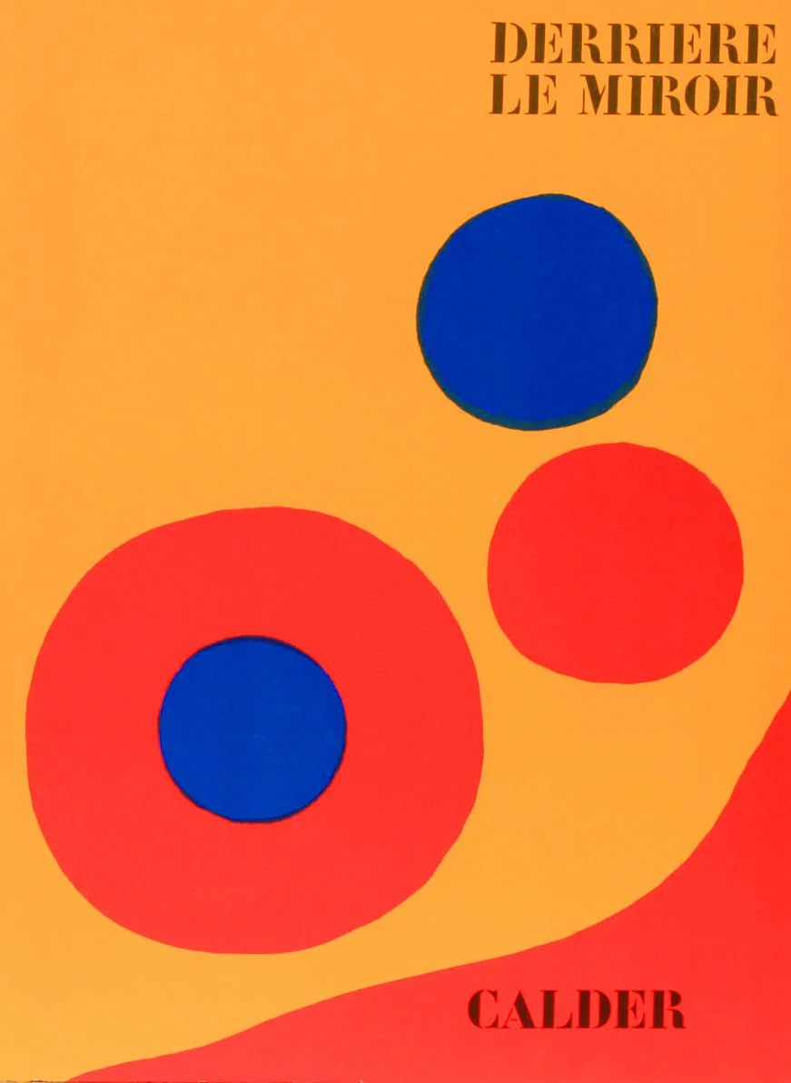 Calder, Original Lithograph, DM44201, Derriere le Miroir 1973