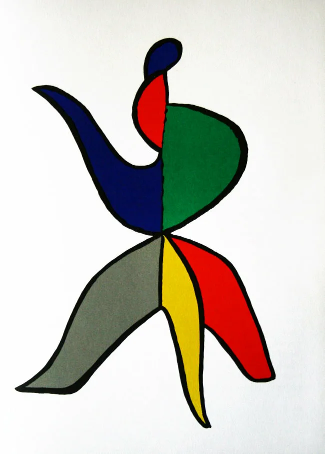 Calder, Original Lithograph, DM01141, Derriere le Miroir 1963