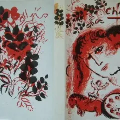 Book Chagall Lithographs vol 3, Contains 2 Lithographs 1969