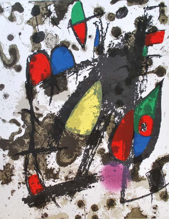 Joan Miro, Original Lithograph, vol 2c, Mourlot 1975