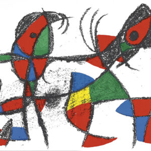Joan Miro original lithograph, V2-10