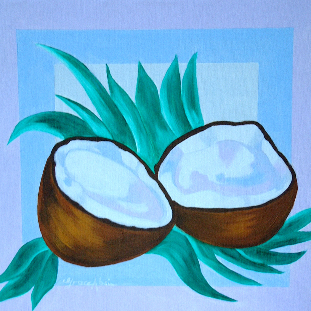 Absi Grace Coconut Oil Painting on canvas