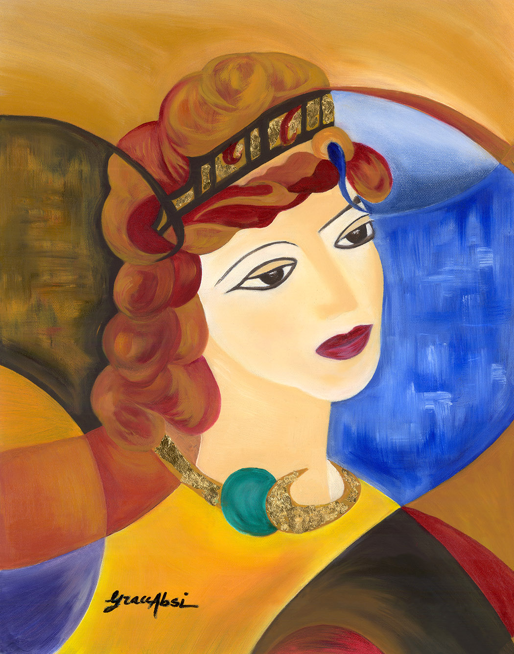 Absi Grace Dream Oil Painting on Canvas