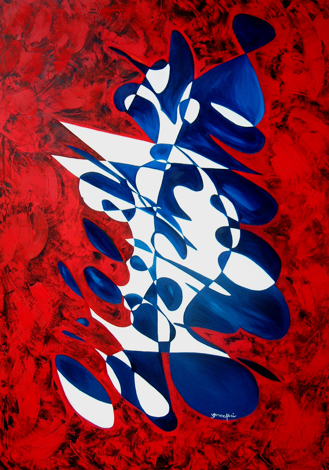 Absi Grace Happy oil Painting on canvas