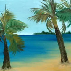Absi Grace Keys Oil Painting on Canvas