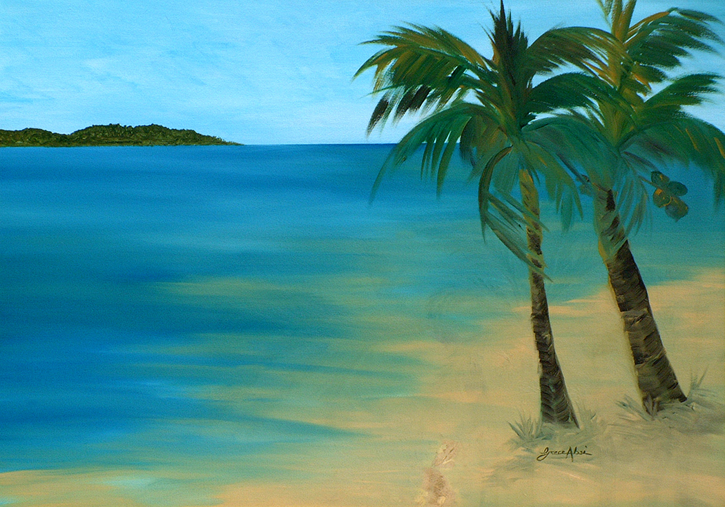 Absi Grace Key west Oil Painting on canvas
