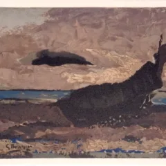Braque "La Barque echouee" Lithograph 1962