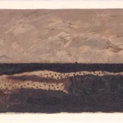 Braque "La plage de Varengeville 1938" Lithograph 1968