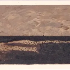 Braque "La plage de Varengeville 1938" Lithograph 1968