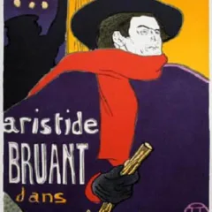 Toulouse Lautrec Lithograph 6, Eldorado 1966