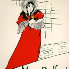 Lautrec Lithograph 16, May Belfort 1966 Mourlot