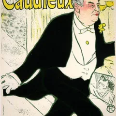 Lautrec Lithograph 8, Caudieux Mourlot 1966