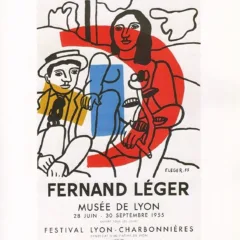 Fernand Leger lithograph Musee de Lyon